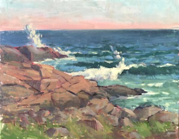 Lobster Cove 16x20" oil