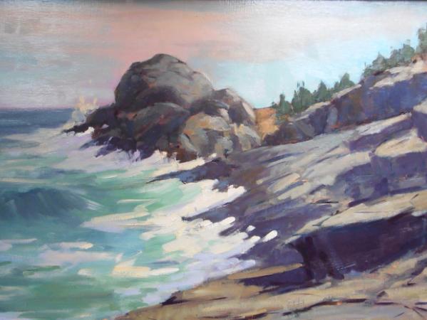 Gull Cove  24x36" oil