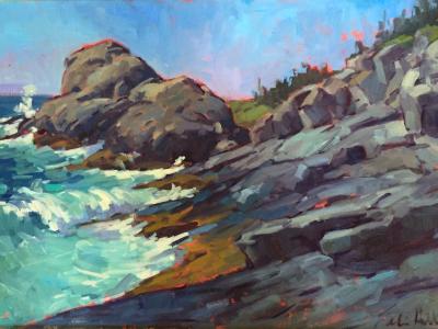 Gull Rock Impressions 20x30" oil