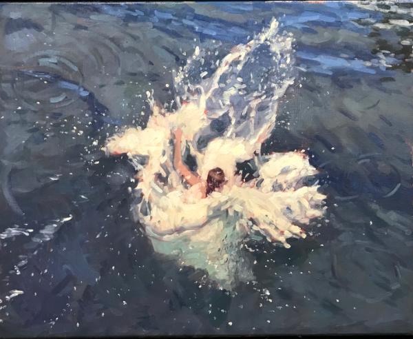 Splash! 16x20" oil  sold