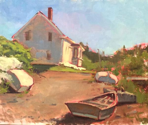 Vaughn House Early Summer 16x20" oil