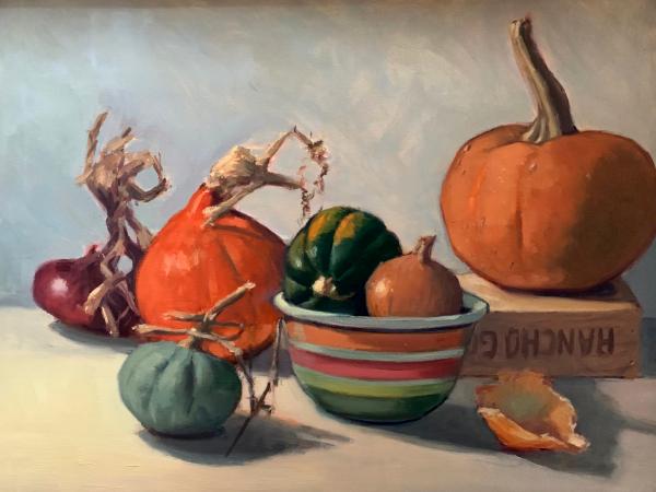 Fall Still Life 18x24" oil