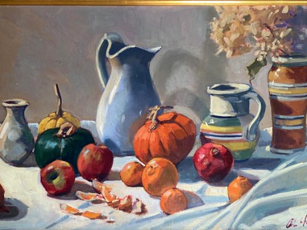 Autumn Harvest 20x30" oil