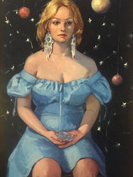 Lucy in the Sky with Diamonds 24x36" oil