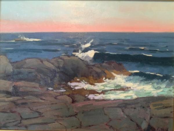 Lobster Cove Surf 18x24" oil