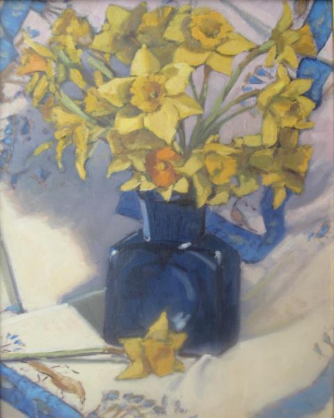 Egyptian Daffodils 16x20' oil  sold