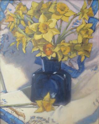 Egyptian Daffodils 16x20' oil  sold