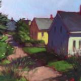 Monhegan Village 12x16" oil