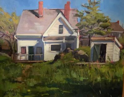 Nelson House 16x20" oil