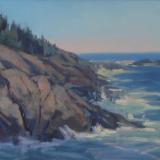 Christmas Cove 20x30" oil sold