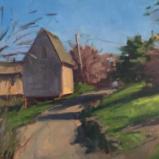 March Rope Shed 12x16" oil