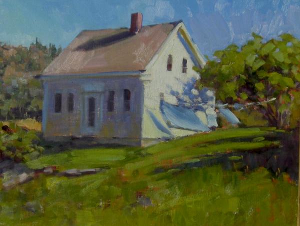 The Chadwick House 12x16" oil  sold