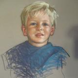 Young Boy 16x20" pastel