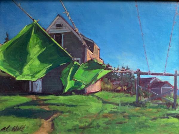 Green Sheets 18x24" oil
