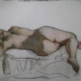 Reclining Nude  24x36" pastel