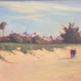 Nokomis Beach House oil 12x24" 