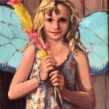 Fairy Girl 18x24" oil