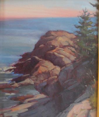 Gull Rock from Burnt Head  16x20" oil