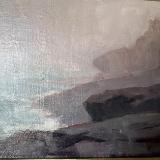 Fog, Gull Cove  10x12" oil