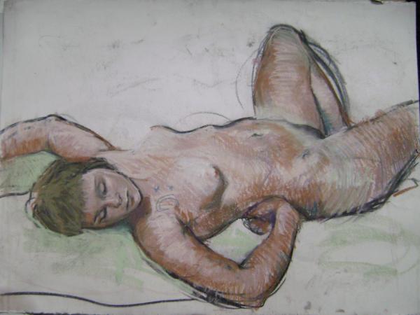 Rest 24x36 pastel