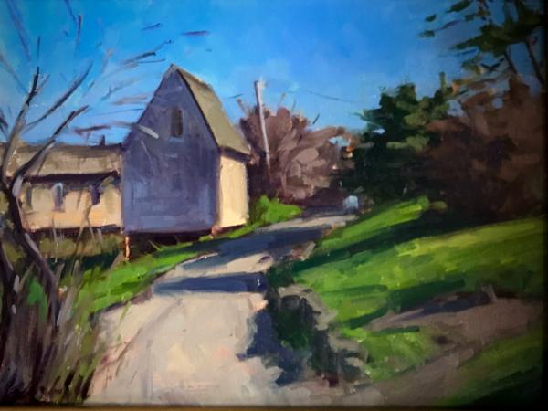 March Rope Shed 12x16"oil