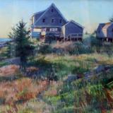 The Kent House 24x36" pastel