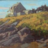 The Kent house from Lobster Cove 18x24" oil  sold