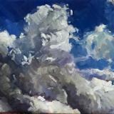 Clouds 3 16x20" oil sold