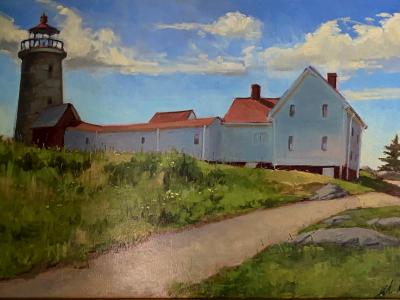 Road to the Lighthouse 20x30" oil