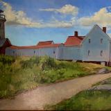 Road to the Lighthouse 20x30" oil