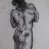 Standing Male 24x36" charcoal