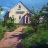 Monhegan Schoolhouse 12x16