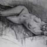 Tatoos 30x48 charcoal 