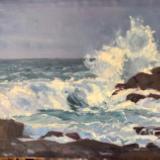 Stormy Sea 24x36"oil