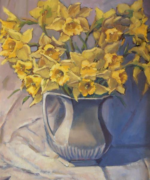 Daffodils 16x20" oil