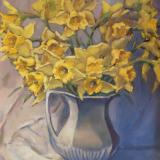 Daffodils 16x20" oil