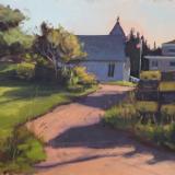 Monhegan Church  16x20  sold