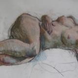 Repose 24x36" pastel