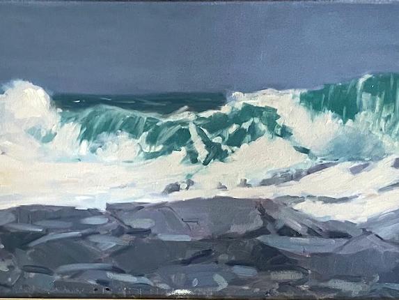 Big Surf 12x36" oil