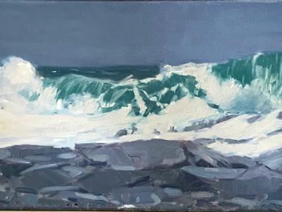 Big Surf 12x36" oil