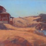 Red House in March 12x24" oil sold