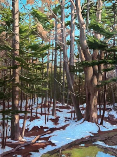 March Woods 30x40"