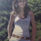 California Girl 24x42" oil