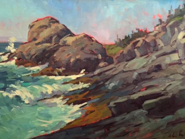 Gull Rock Impressions 20x30" oil