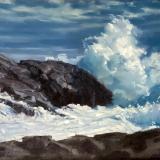 Crashing Surf 20x24" oil